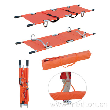 EMS Rescue Aluminum Alloy Folding Portable Stretcher